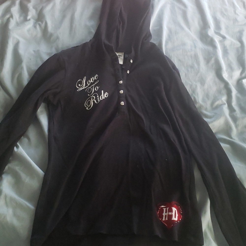 Womens hardly Davidson long sleeve
